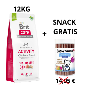 Brit Care Dog Sostenible Adult Activity Pollo e Insecto
