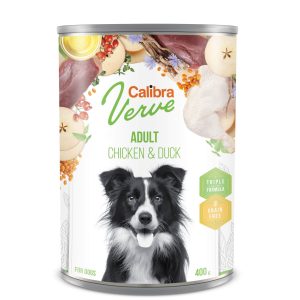Calibra Dog Gf Verve Adult Pollo Y Pato Caja 6 X 400 Gr