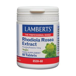 Rhodiola Rosea 117,3 mg 60tabletas, Lamberts