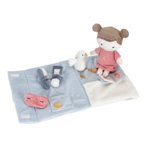 Playset Noche Fuera con Muñeca Blandita Rosa Little Dutch