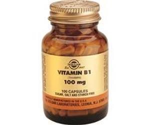 Solgar Vitamina B1 500 mg (Tiamina). Comp.