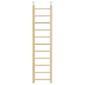 Ferplast Escalera Madera Para Periquitos Cacatuas 9X1,1X37Cm