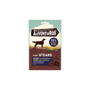 Adventuros Snack Palitos Mini Venado Para Perros Pack Ahorro 7×70 Gr