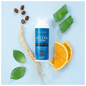 Crema facial y Contorno de ojos FPS20 for men, Alma Secret