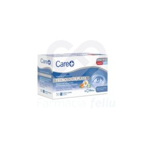 Care+ Toallitas Oftálmicas Plata, 30 Uds