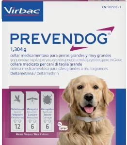 Collar Antiparasitario Prevendog Perros Grandes
