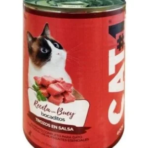 CAT-1 Húmedo bocaditos Buey y cereales 400gr