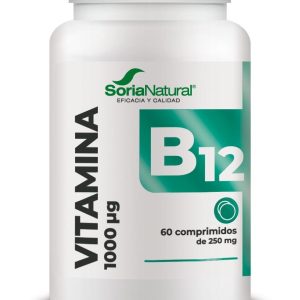 Vitamina B12  liberación sostenida 60comp, Soria Natural