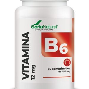 Vitamina B6 liberación sostenida 60comp, Soria Natural