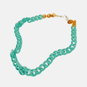 FARMAMODA. CADENA PARA GAFAS XL FLUOR VERDE