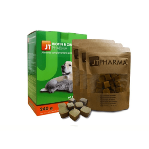 JT Pharma Biotin B Zinc Selenio Snack Para Perros Y Gatos