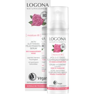 Sérum Hidratante Alisador de Rosa Bio, Logona