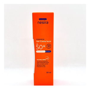 Gel Crema Facial SPF50  de Acofarderm Solar, 50 ml