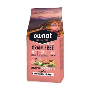 Ownat Grain Free Prime Mini Chicken y Turkey