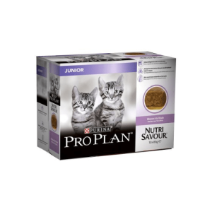 Pro Plan Nutrisavour Pavo Sobre Salsa Gato Kitten Pack Ahorro 26×85 Gr