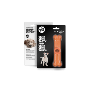 Tasty Bone Mordedor Sabor Filete Ahumado Y Nueces Para Perros