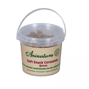 Aninatura Soft Snack Corazones Queso 80g