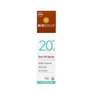 Aceite solar fórmula seca FPS 20 en spray, Biosolis