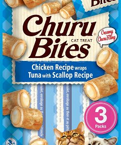 Churu Bites Pollo, Atún y Vieira