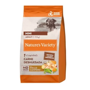 NATURE’S VARIETY NO GRAIN ADULT MEDIUM POLLO 3 Kg