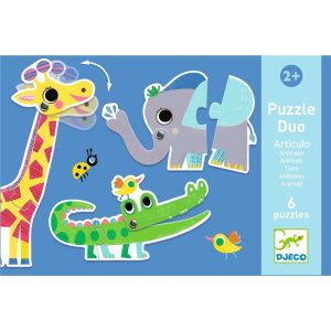 Puzzle animales articulados Djeco