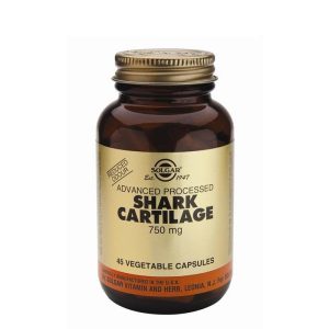 Solgar Cartílago de Tiburón 750 mg. 45 Caps. Vegetales.